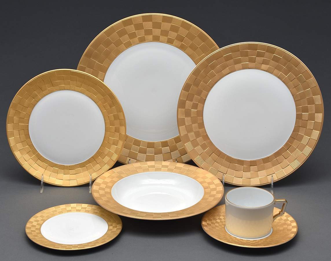 Byzanteum Gold 56 Piece Set by L'Objet-1