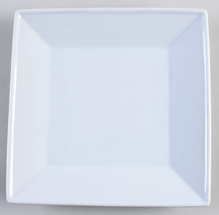 Blanca Square Salad Plate by Lorena Garcia-1
