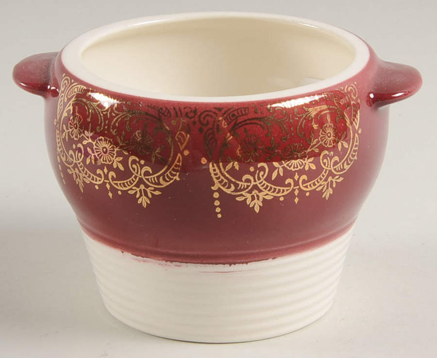 LIA143 Sugar Bowl No Lid by Limoges-American-1