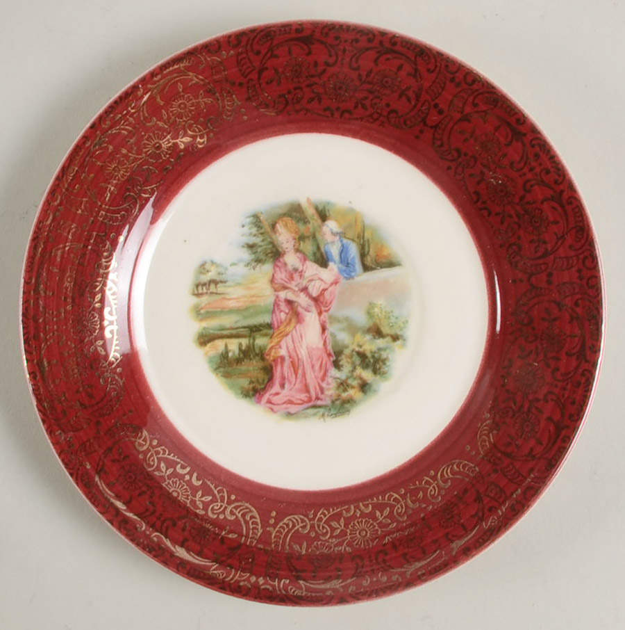 LIA143 Saucer for Flat Cup by Limoges-American-1