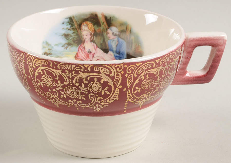 LIA143 Flat Cup by Limoges-American-1