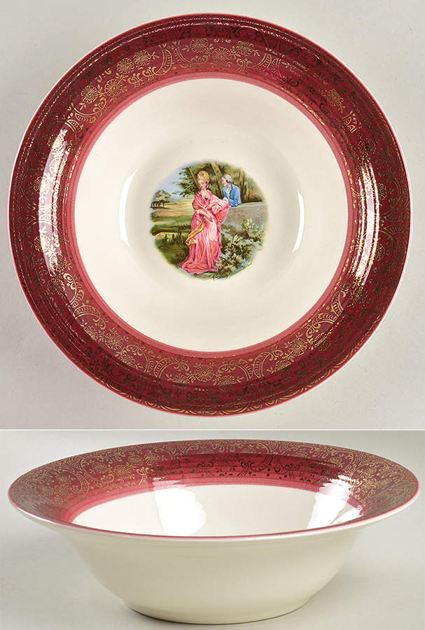 LIA143 8" Round Vegetable Bowl by Limoges-American-1