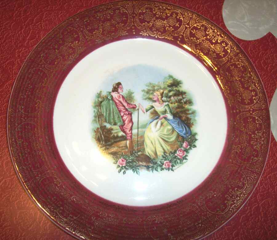 LIA143 Dinner Plate by Limoges-American-1