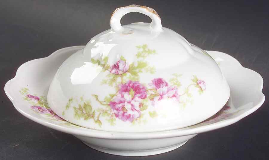 LNT303 Round Covered Butter with Strainer by Lanternier-1