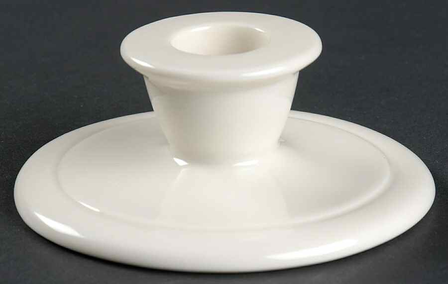 Coupe Off White 1" Small Candlestick by Lenox-1