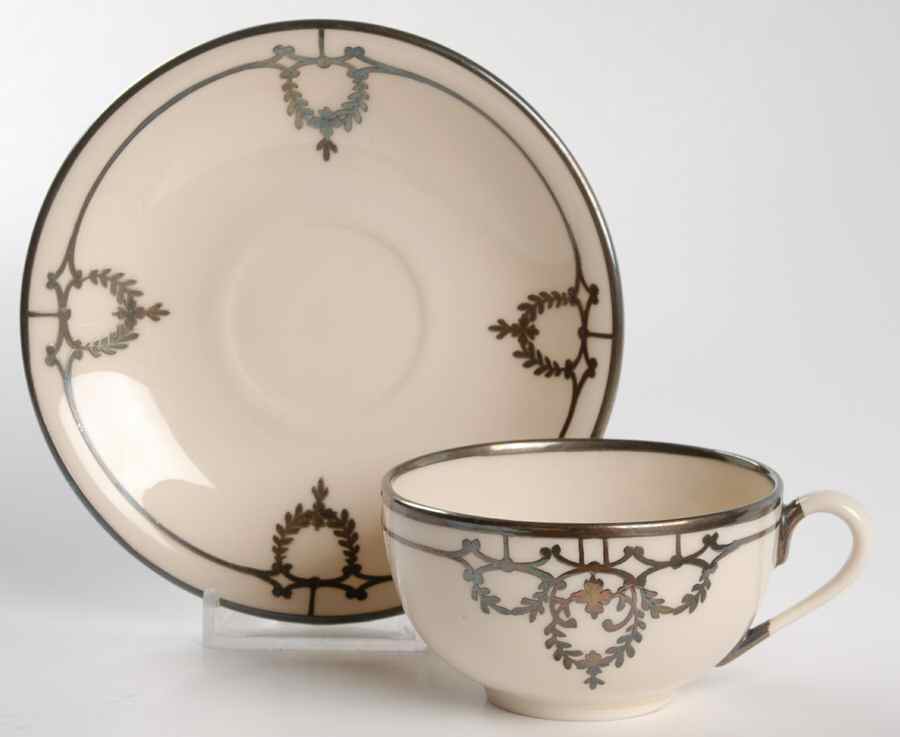L150 Flat Cup & Saucer Set by Lenox-1