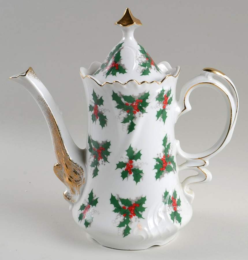 7803 Coffee Pot & Lid by Lefton-1