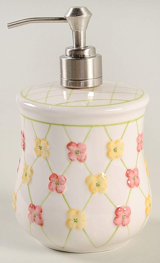 Dogwood Lotion/Soap Dispenser by Longaberger-1