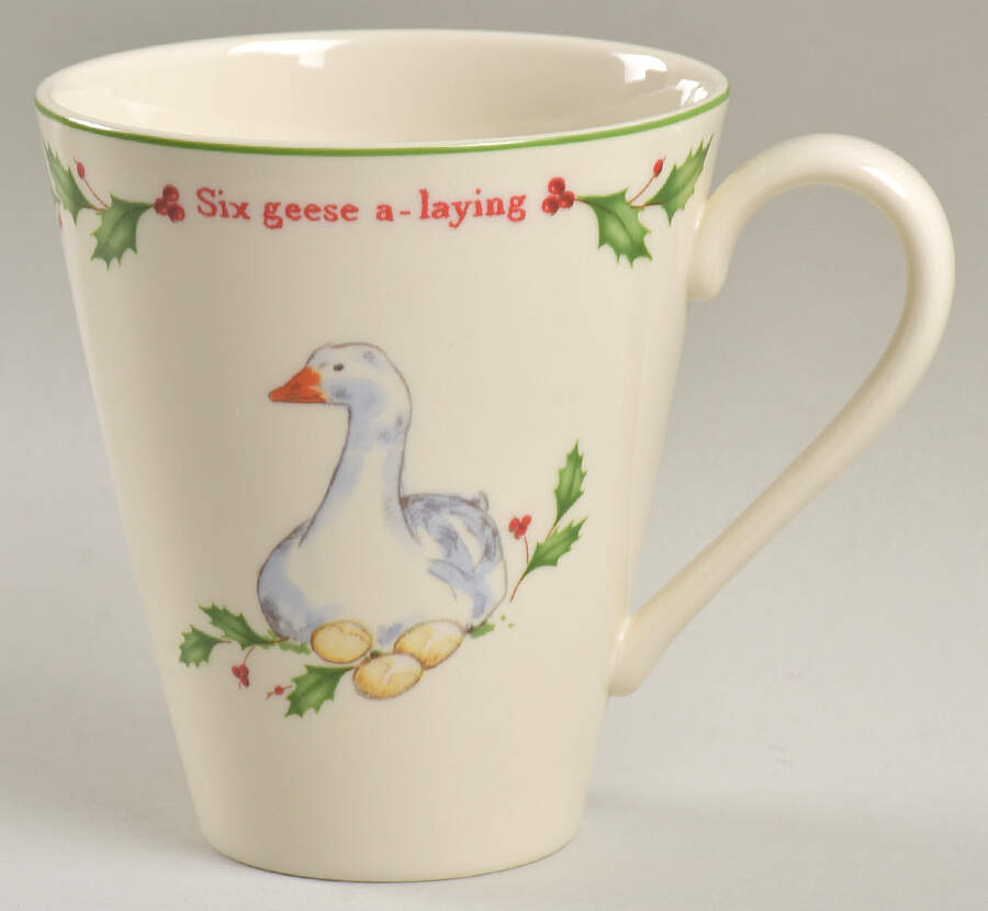 Holiday Twelve Days of Christmas Mug by Lenox-1