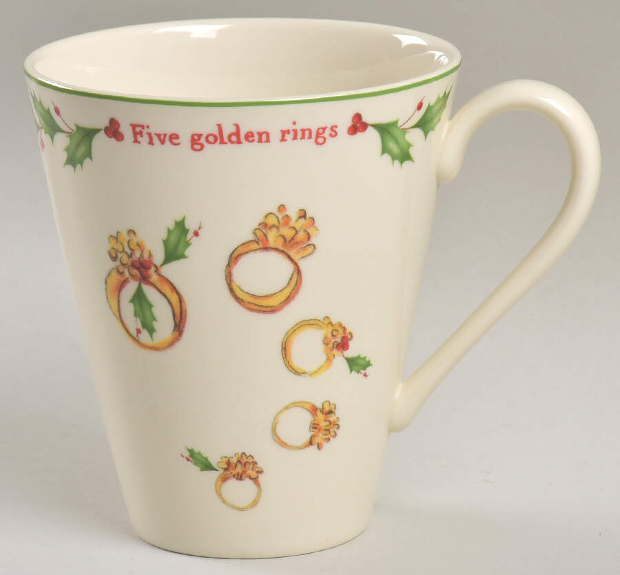 Holiday Twelve Days of Christmas Mug by Lenox-1