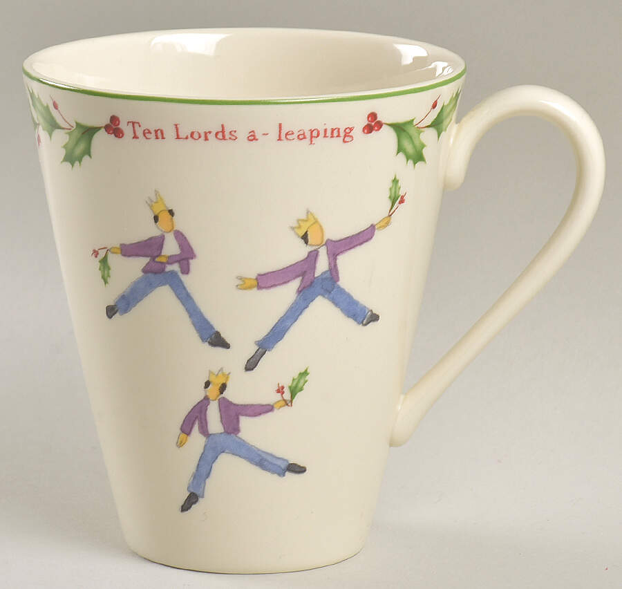 Holiday Twelve Days of Christmas Mug by Lenox-1