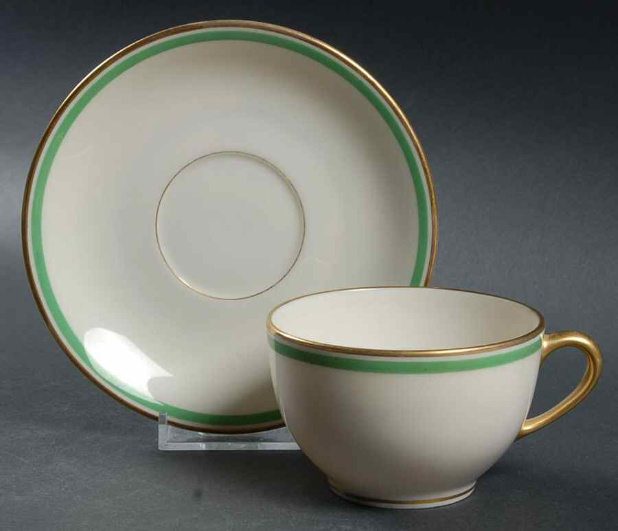 H2C Flat Cup & Saucer Set by Lenox-1