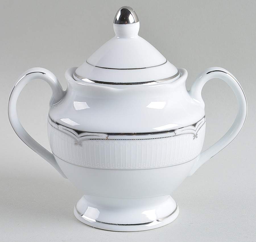 Rio Sugar Bowl & Lid by Lorren Home Trends-1