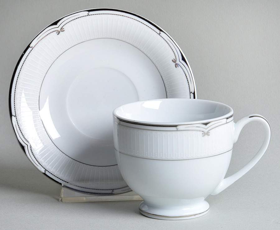 Rio Espresso Cup and Saucer Set by Lorren Home Trends-1