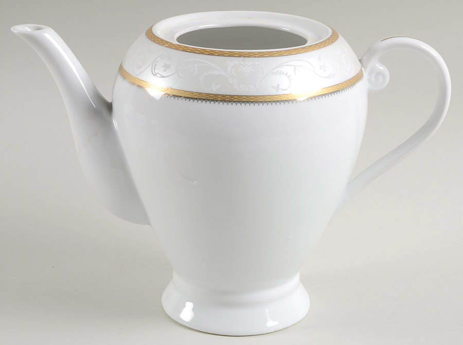 Amelia Tea/Coffee Pot No Lid by Lorren Home Trends-1
