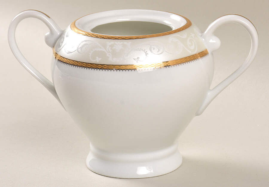 Amelia Sugar Bowl No Lid by Lorren Home Trends-1