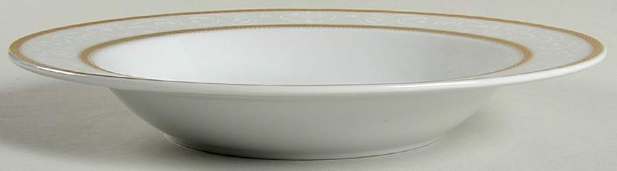 Amelia Rim Soup Bowl by Lorren Home Trends-1