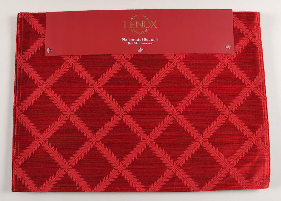 Laurel Leaf Cloth Placemat - Set of 4 by Lenox-1