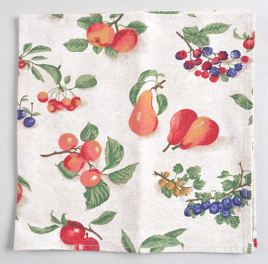 Fruit Medley Cloth Napkin by Longaberger-1
