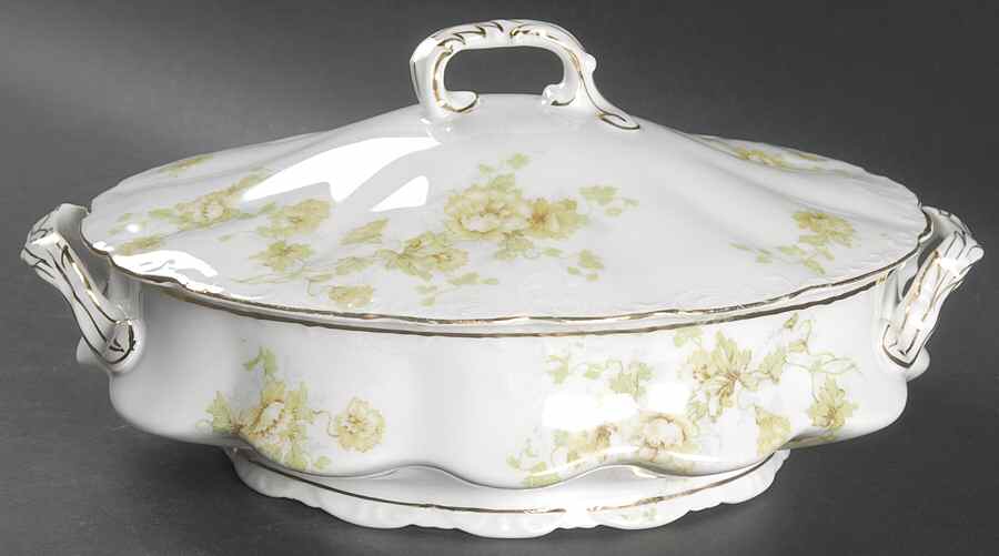 1148 Oval Covered Vegetable by Lazarus Straus & Sons-1