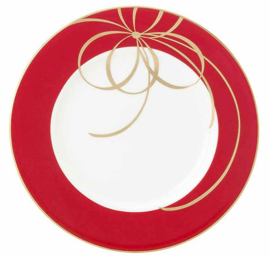 Belle Boulevard Gold Holiday Luncheon Plate by Lenox-1