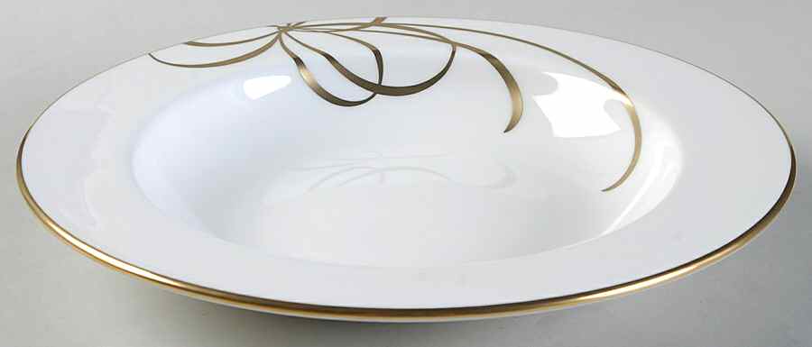 Belle Boulevard Gold 9" Soup/Pasta Bowl by Lenox-1