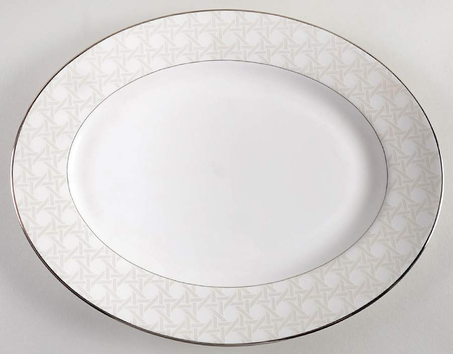 Carling Way 13" Oval Serving Platter by Lenox-1