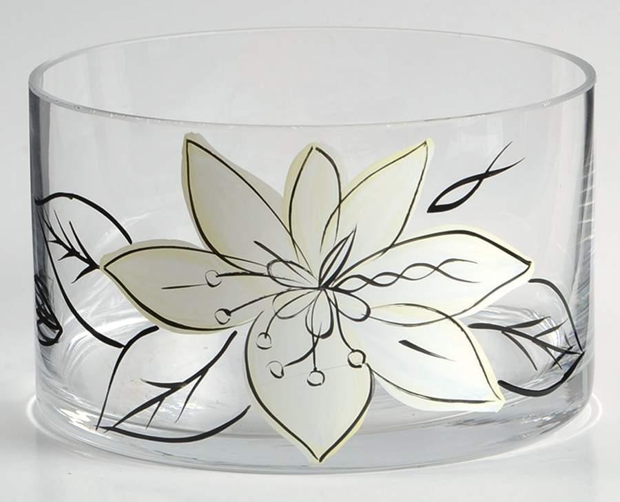 Anna Plum Glassware Individual Salad Bowl by Laurie Gates-1