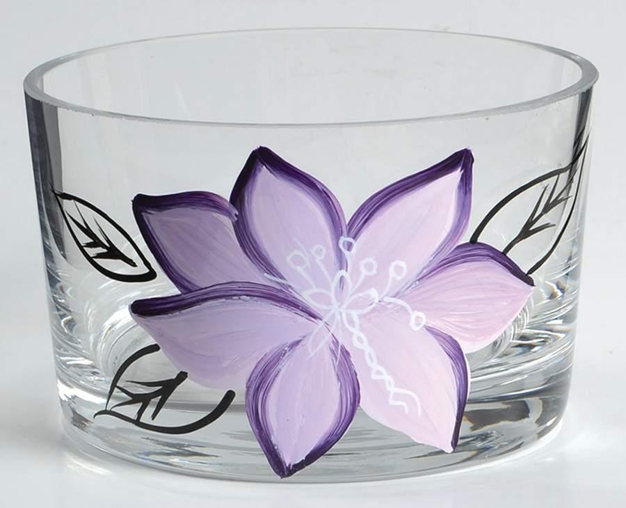 Anna Plum Glassware Chip and Dip, Bowl Only by Laurie Gates-1