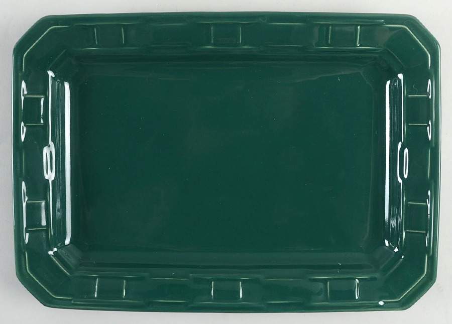 Woven Traditions Ivy Green 13" Rectangular Serving Platter by Longaberger-1