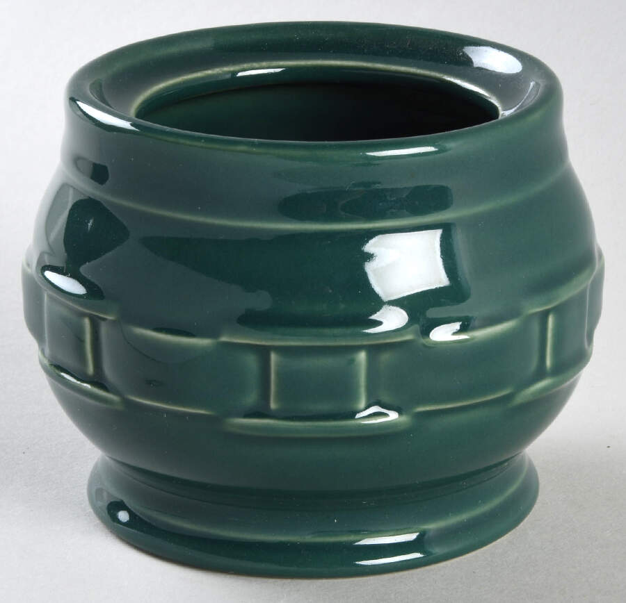 Woven Traditions Ivy Green Sugar Bowl No Lid by Longaberger-1