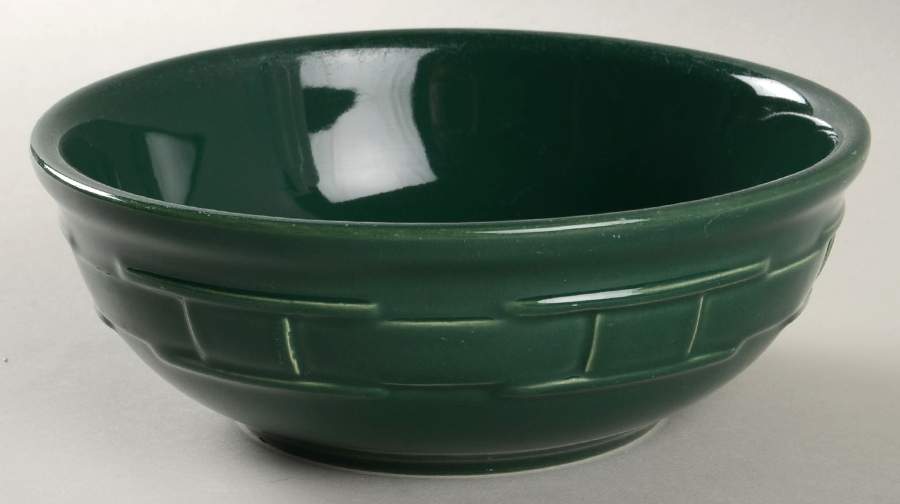 Woven Traditions Ivy Green Coupe Cereal Bowl by Longaberger-1