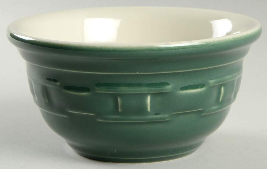 Woven Traditions Ivy Green 6" Mixing Bowl by Longaberger-1