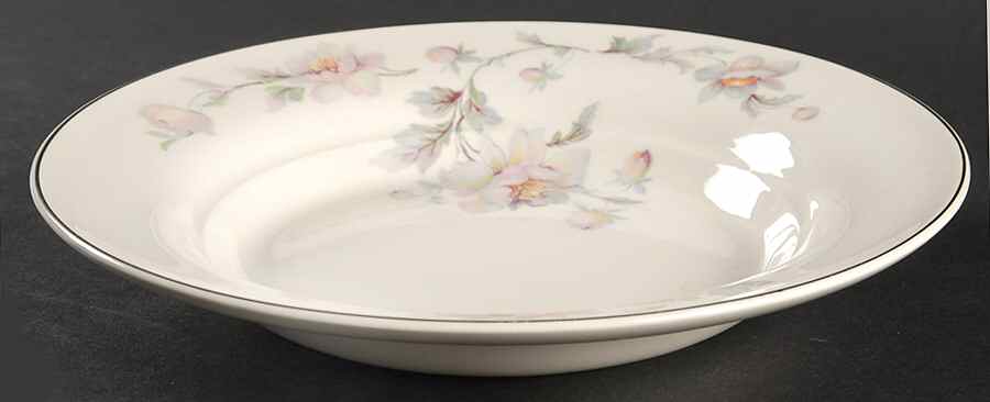 Silver Moon Rim Soup Bowl by Limoges-American-1
