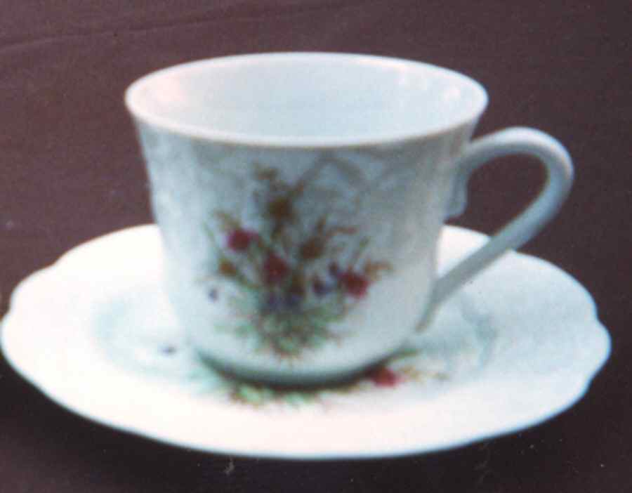 Wildflowers of France, The Chocolate Cup & Saucer Set by Dansk-1