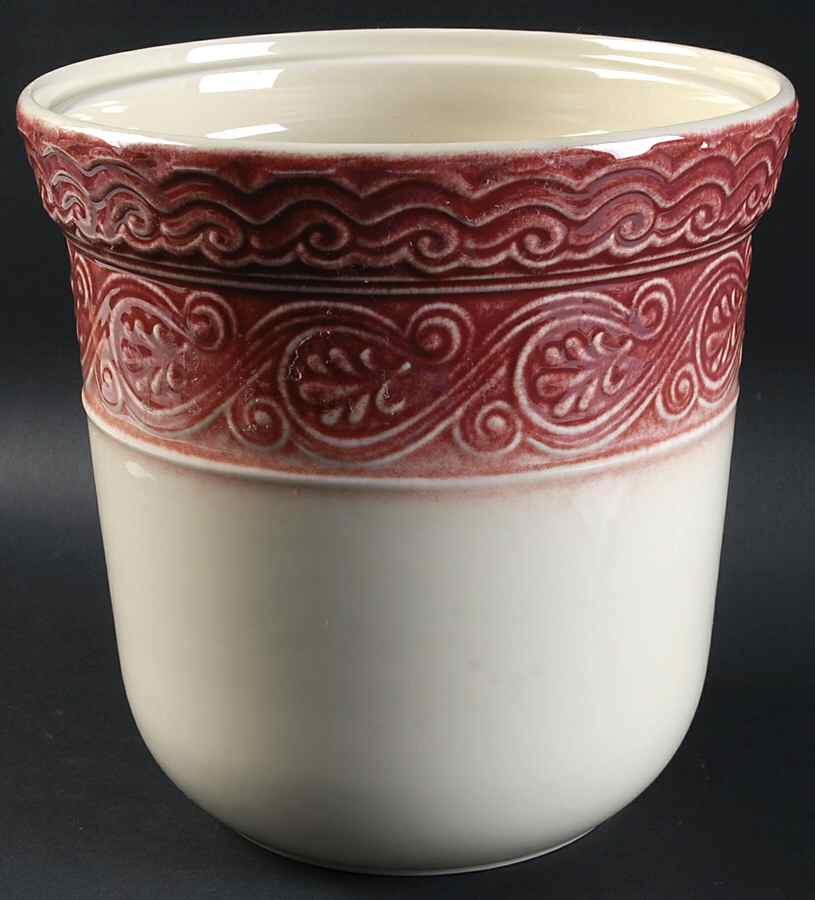American Craft Paprika Cookie Jar No Lid by Longaberger-1