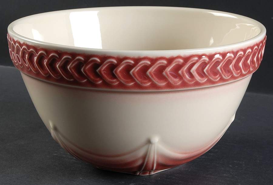 American Craft Paprika 9" Mixing Bowl by Longaberger-1