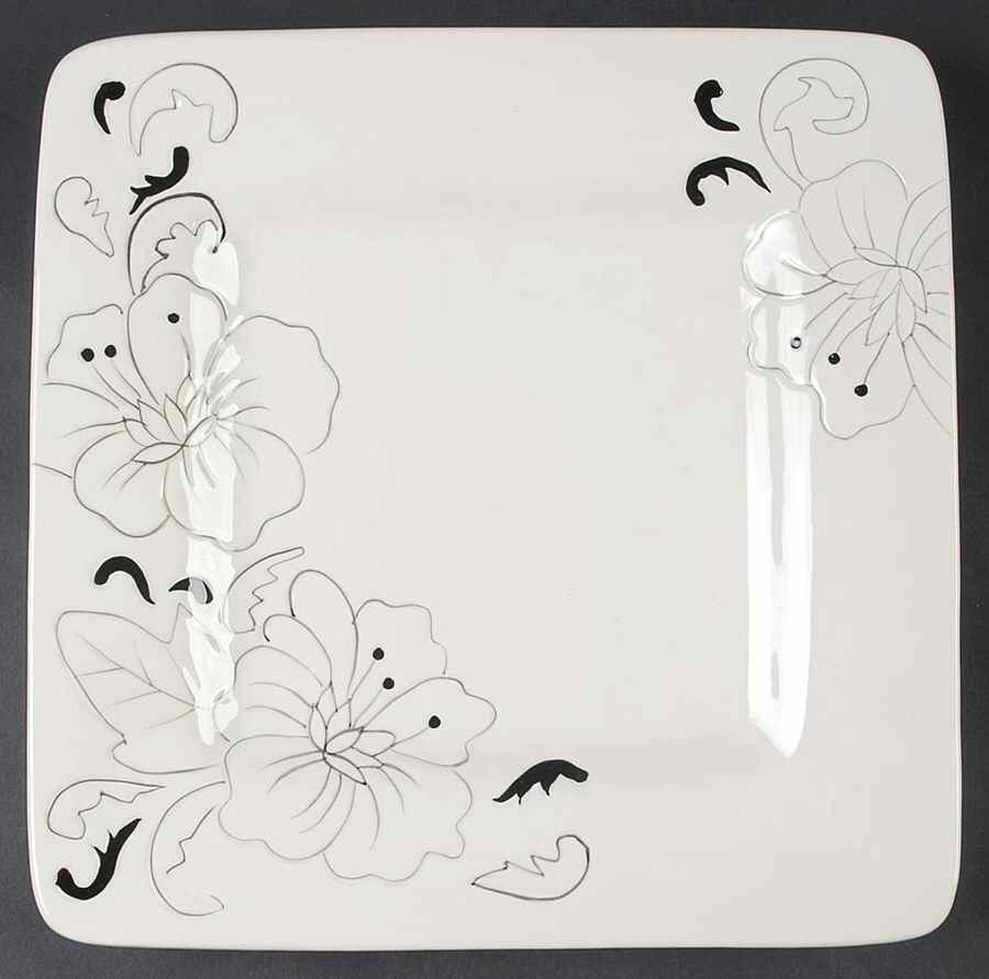 Laura Square Dinner Plate by Laurie Gates-1
