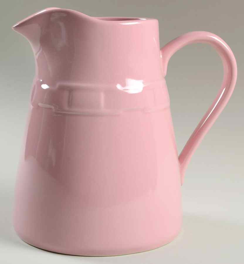 Woven Traditions Pink 88 Oz Pitcher by Longaberger-1