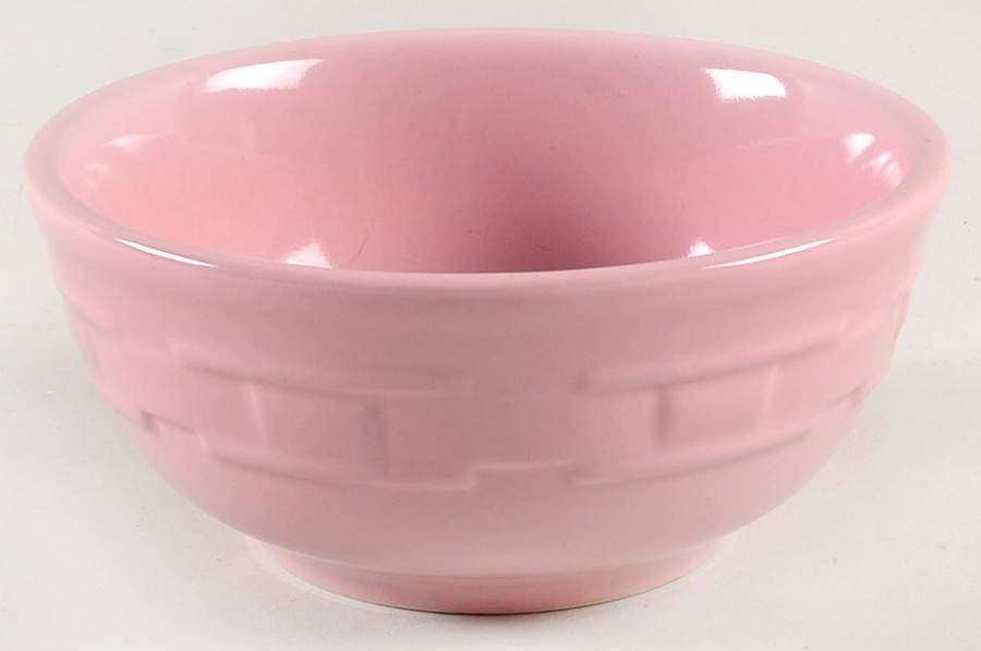 Woven Traditions Pink 5" All Purpose Bowl by Longaberger-1