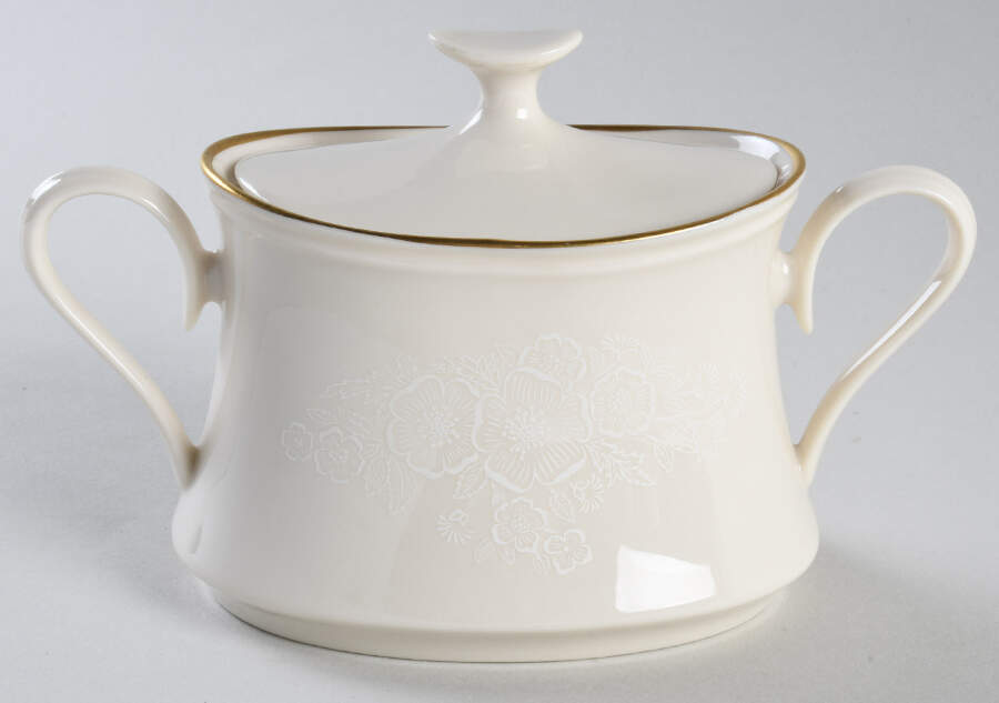L155 Sugar Bowl & Lid by Lenox-1