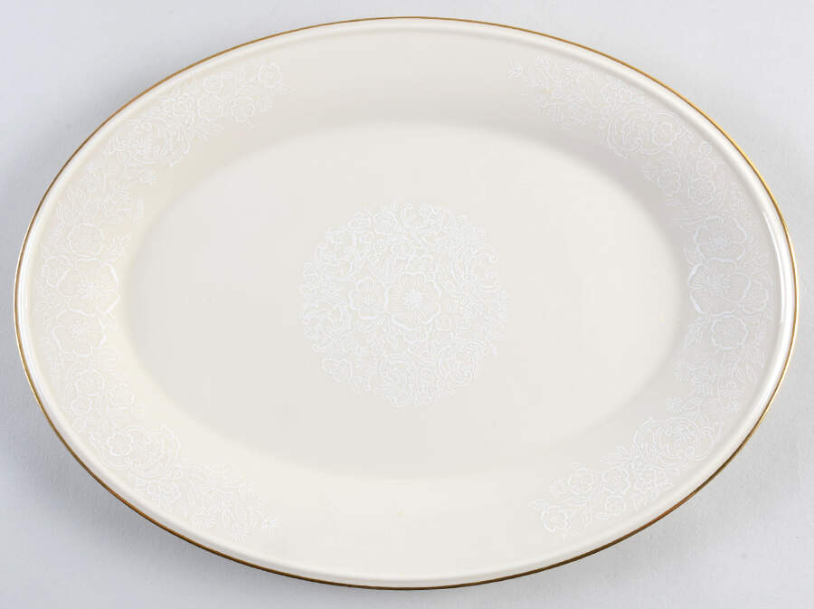L155 14" Oval Serving Platter by Lenox-1