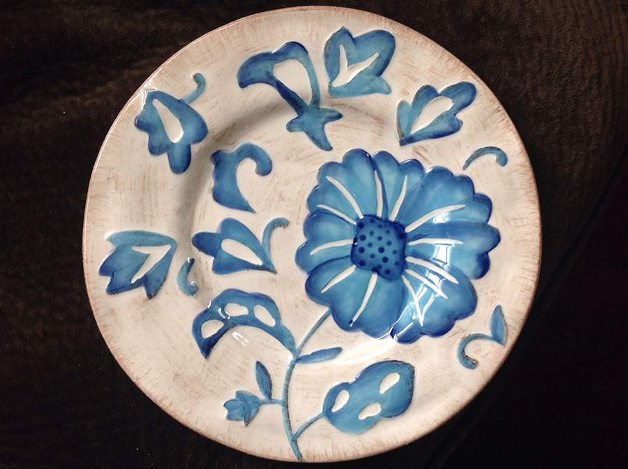 Perle Salad Plate by Laurie Gates-1