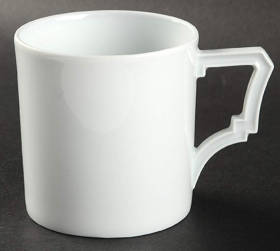 Byzanteum Blanc (All White) Mug by L'Objet-1