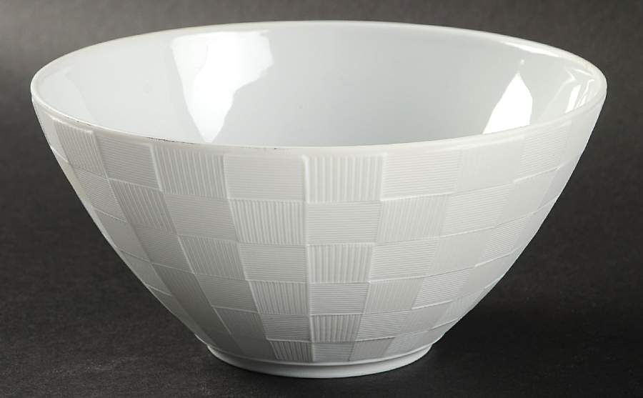 Byzanteum Blanc (All White) Coupe Cereal Bowl by L'Objet-1