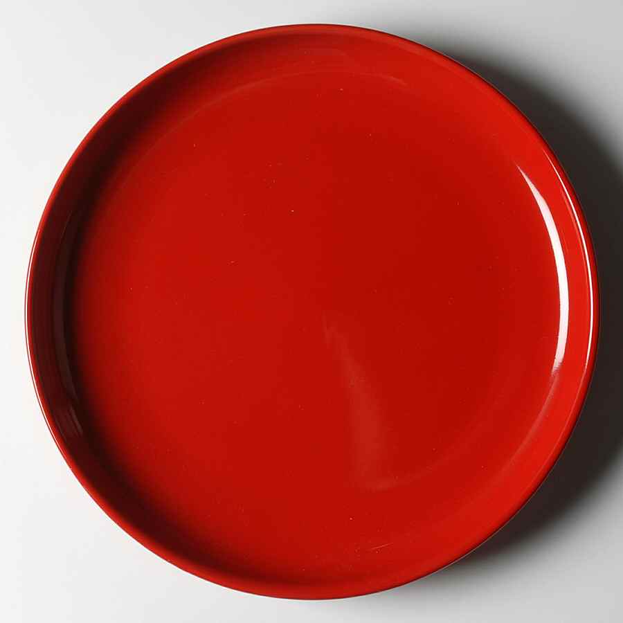 Stack It Red Dinner Plate by Linden Street-1