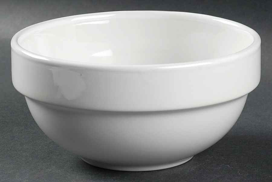 Stack It White Soup/Cereal Bowl by Linden Street-1