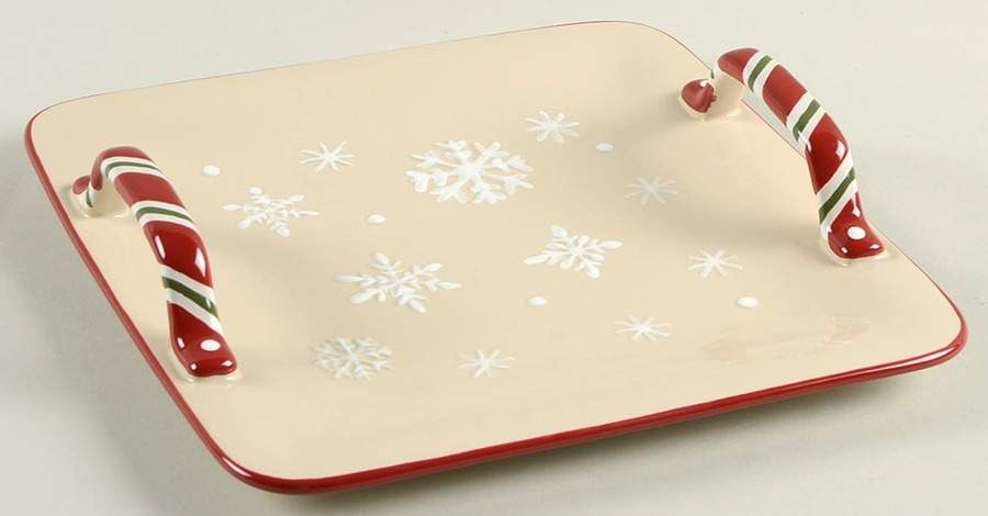 Snowflake Cookie Tray by Longaberger-1