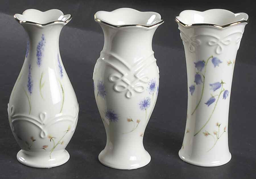 Floral Set of 3 Vase-Bud 5" Motifs by Lenox-1