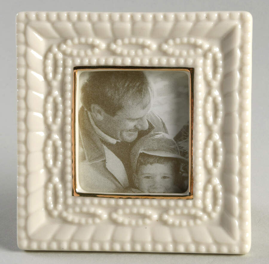 Beaded 1" X 1" Square Mini Frame by Lenox-1